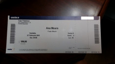 Bilet de concert Ana Moura - Fado music foto