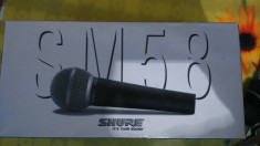 Microfon profesional Shure foto