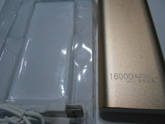 POWER BANK Telefon Tableta acumulator extern incarcator portabil-16000 Mah/16A foto