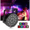 Proiector Scaner Joc Lumini DMX 7 canale Flat Par Light RGB 18 LED