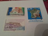 Cumpara ieftin Franta 1990 cladiri turism mnh / 3 serii, Nestampilat