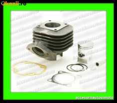 Kit Cilindru Piston Segmenti scuter Honda ZX 50cc DIO KYMCO 50cc 2T racire aer foto