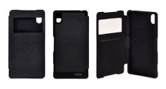 Husa Samsung Galaxy S4 i9500 Flip Case Slim Black by Mercury foto