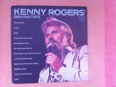 Kenny Rogers Greatest Hits disc vinyl lp muzica pop country balkanton bulgaria foto