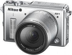 Aparat foto digital Nikon 1 AW1 Kit 11-27.5mm (silver) foto