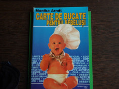 CARTE DE BUCATE PENTRU BEBELUSI - MONIKA ARNDT foto