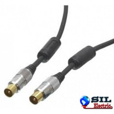 Cablu profesional Coaxial Tata &amp;amp;lt;-&amp;amp;gt; Coaxial Mama 90dB 2.5M,HQ foto