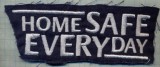 205 -EMBLEMA -HOME SAFE EVERY DAY(SLOGAN FIRMA ASIGURARI) -starea care se vede