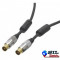 Cablu profesional Coaxial Tata &amp;lt;-&amp;gt; Coaxial Mama 90dB 15.0M,HQ