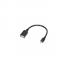 Micro USB B/M to USB A/F OTG adapter cable, 0,20m (AA0035) foto