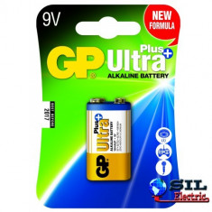 Baterie alcalina 9V 1 buc/blister UltraPlus GP foto