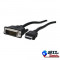 Cablu HDMI-D 19p tata - DVI-D 18+1p single link tata 10m