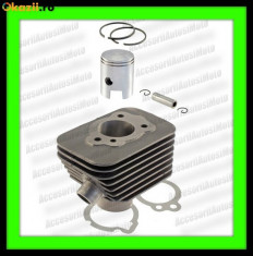 Set Motor Cilindru Piston Segmenti Scuter Piaggio Ciao Si Bravo Piagio cu pedale foto