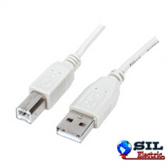 Cablu imprimanta USB 1.1 USB A tata - USB B tata 1.8m Valueline foto