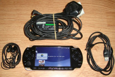 PSP Slim Modat Permanent cu Jocuri si Emulatoare foto
