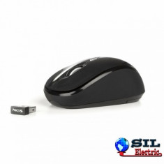 Mouse fara fir 2.4GHz negru Roly NGS foto