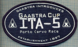 199 -EMBLEMA - ITA-5 -INTRECERE DE YACHTING - GAASTRA CUP -starea care se vede