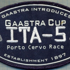 199 -EMBLEMA - ITA-5 -INTRECERE DE YACHTING - GAASTRA CUP -starea care se vede