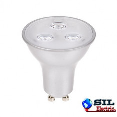 Spot cu led MR16 GU10 3W 230V lumina soft 84605 GE foto