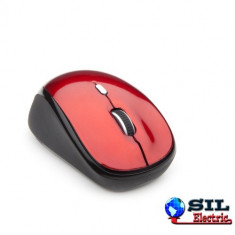 Mouse fara fir 2.4GHz rosu Roly NGS foto