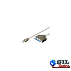 Cablu USB - paralel D-SUB25 1.5m foto