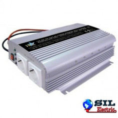 Invertor de tensiune 24V-230V,1000W,HQ foto