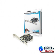 Placa PCI Express + 2xUSB 3.0 Konig foto