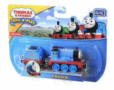 TAKE-n-Play cu magnet - Thomas and Friends trenulet jucarie - locomotiva EDWARD foto