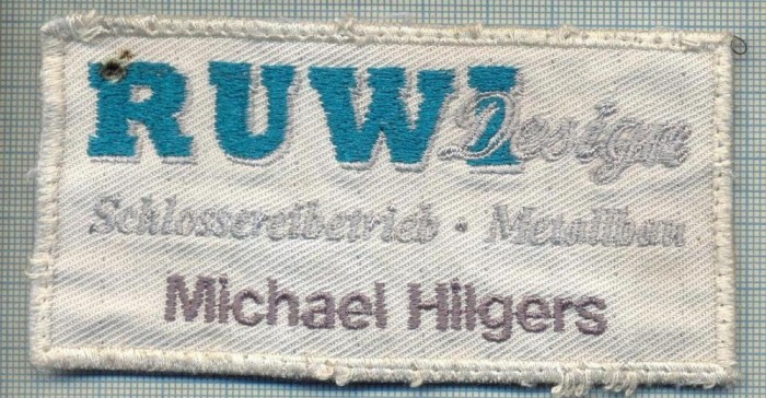 215 -EMBLEMA - RUWI DESIGN -MICHAEL HILGERS -starea care se vede