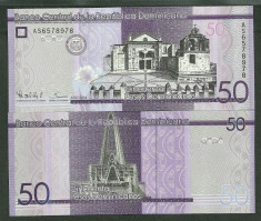 REPUBLICA DOMINICANA 50 PESOS DOMINICANOS 2014 UNC [1] P-189 , necirculata foto