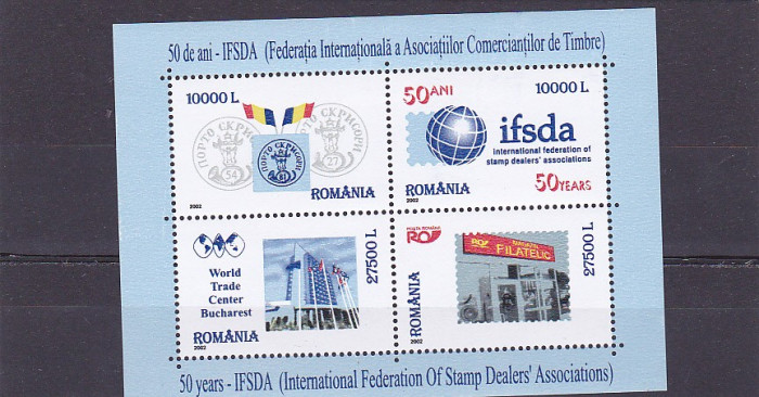 Romania IFSDA ,nr lista 1586.