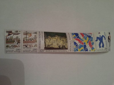 franta 1994 traditii streif 6v. mnh cota ridicata foto