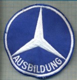 253 -EMBLEMA AUTOMOBILISTICA -AUSBILDUNG -MERCEDES -GERMANIA-starea care se vede