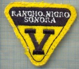 243 -EMBLEMA -RANCHO NIGRO SONORA V ? -starea care se vede
