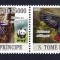 SAO TOME 2009 WWF SPECII PROTEJATE PAPAGALI