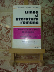 C. Barboi - Limba si literatura romana pentru examenul national... &amp;quot;A2333&amp;quot; foto