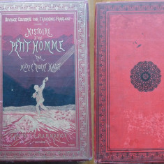 Marie Robert Halt , Istoria unui om mic , 1919 , Flammarion , legatura de lux
