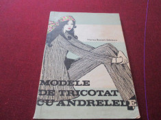 VIORICA BOCIORT-STANESCU - MODELE DE TRICOTAT CU ANDRELE foto