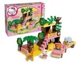 Set constructie Unico Plus Hello Kitty Safari foto