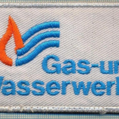234 -EMBLEMA - GAS-UND WASSERWERKE -GERMANIA - GAZE NATURALE-starea care se vede