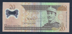 REPUBLICA DOMINICANA 20 PESOS DOMINICANOS 2009 [5] P-182 , polimer foto