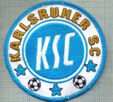 257 -EMBLEMA SPORTIVA -FOTBAL -KSC -KARLSRUHER SC -GERMANIA -starea care se vede