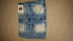 FUSTA JEANS VERSACE ORIGINALA foto