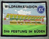 252 -EMBLEMA SPORTIVA -FOTBAL -KSC -KARLSRUHER SC -GERMANIA -starea care se vede