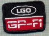 239 -EMBLEMA AUTOMOBILISTICA FORMULA 1 - ,,LGO GP-F1&quot; -starea care se vede