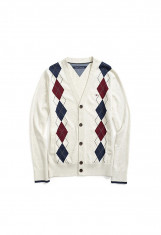 Cardigan Tommy Hilfiger Argyle Cardigan masura M si L foto