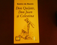 Ramiro de Maeztu Don Quijote, Don Juan si Celestina foto