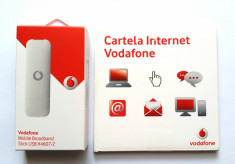 Modem 3G Vodafone K4607-Z + bonus Cartela Prepay Vodafone - TRANSPORT GRATUIT foto