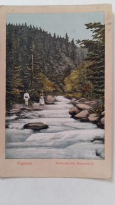 FAGARAS - FOGARAS - SZOMBATFALVI MONASTERIA - ANUL 1911 foto