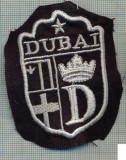 236 -EMBLEMA SPORTIVA ,,DUBAI&quot; - POLO PE IARBA -starea care se vede